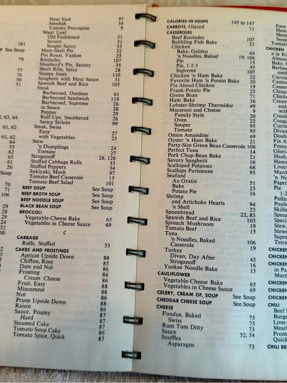 Vintage 1968 Campbell’s Cooking With Soup Cookbook – 608 Recipes Spiral Bound